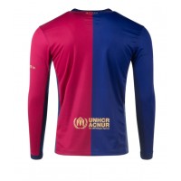 Maglie da calcio Barcelona Prima Maglia 2024-25 Manica Lunga